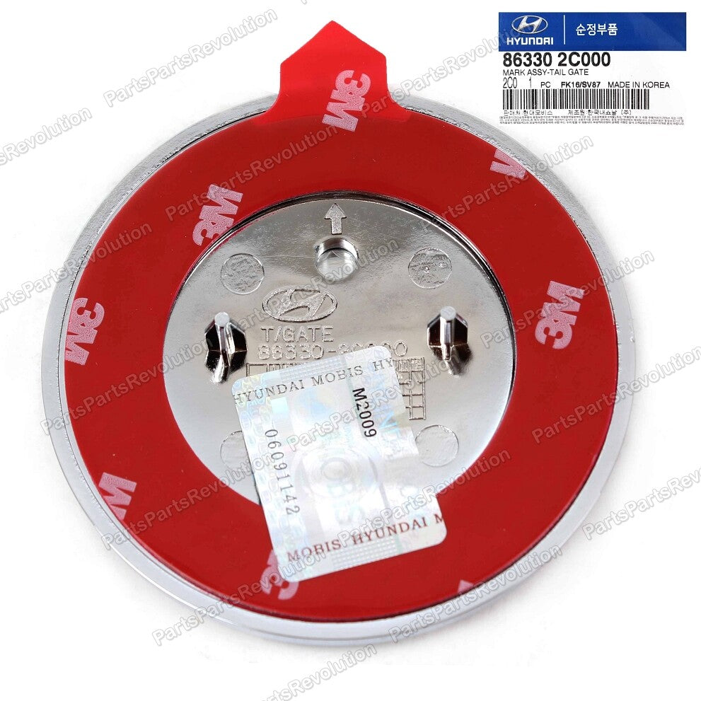 GENUINE Emblem Trunk Lid 863302C000 for Hyundai Tuscani Tiburon