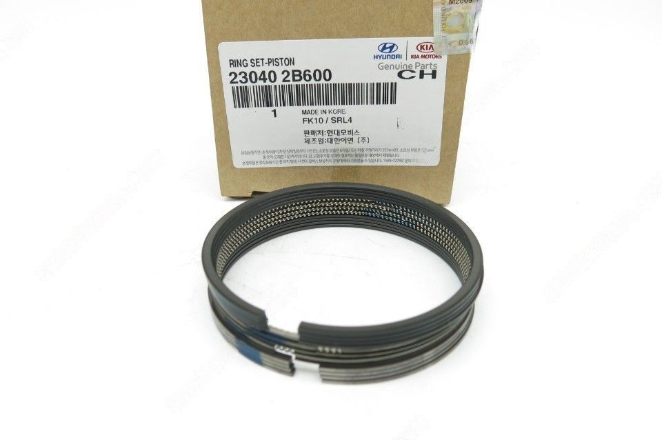 GENUINE 230402B600 Piston Ring Set for Hyundai Accent Veloster Kia Rio Soul