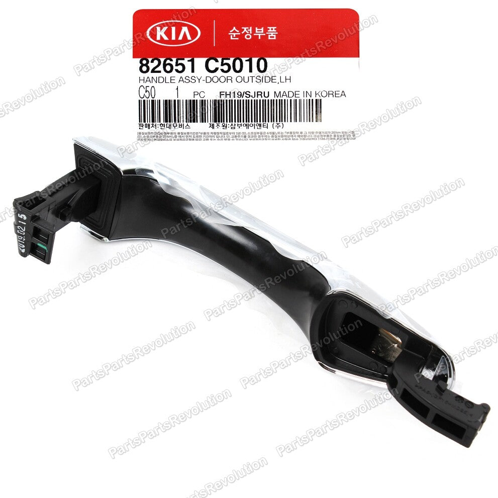 GENUINE Outside Door Handle Chrome Left 82651C5010 for Kia 2016-2020 Sorento