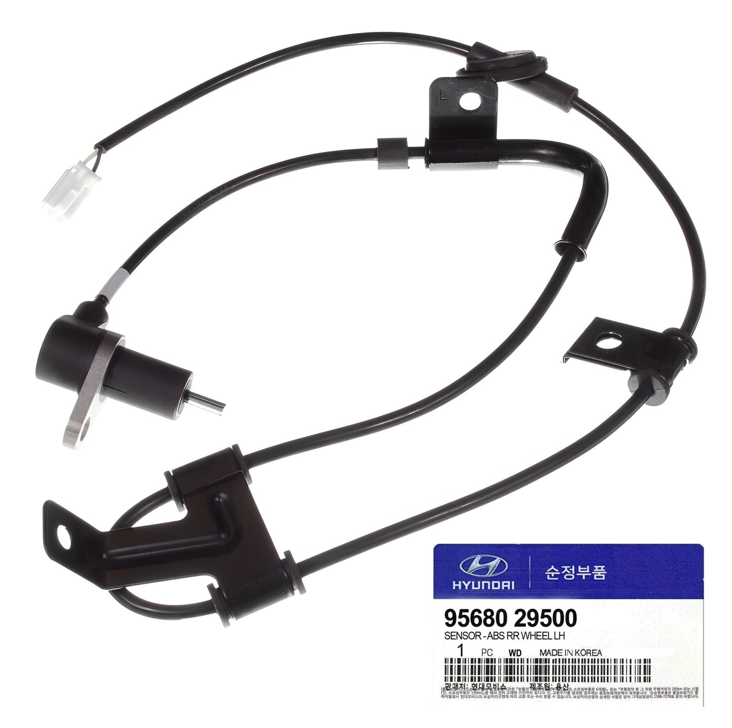 GENUINE 9568029500 Rear Left Wheel ABS Speed Sensor for Hyundai Elantra 96-01
