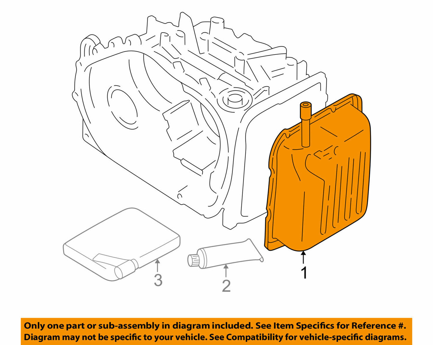 GENUINE Transmission Oil Pan for Hyundai Sonata 99-08 4528339000