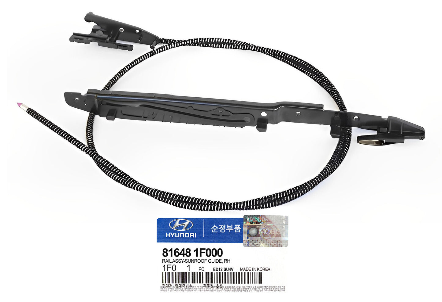 GENUINE 816481F000 Right Side Sunroof Guide Rail for Hyundai & KIA