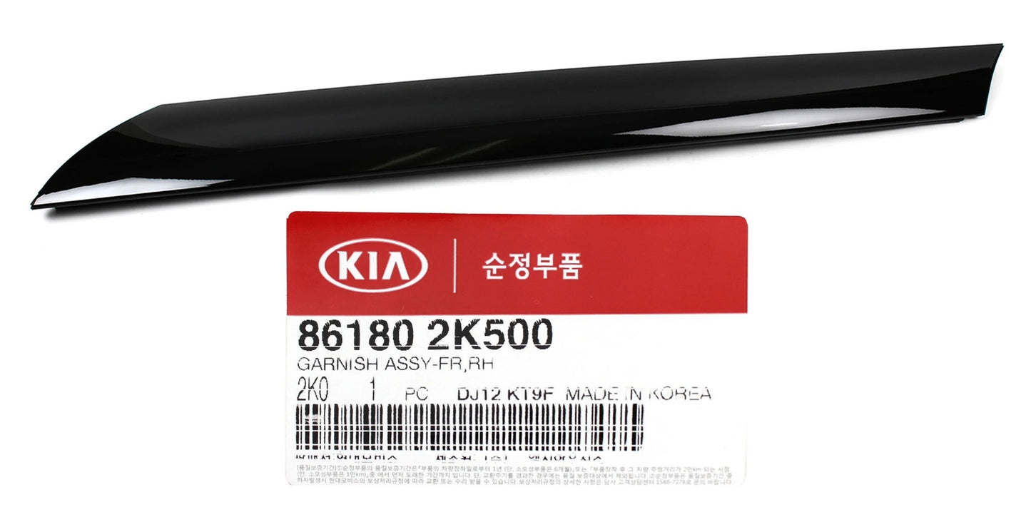 GENUINE 861802K500 Front Right Windshield Pillar Moulding for KIA Soul 2010-2013