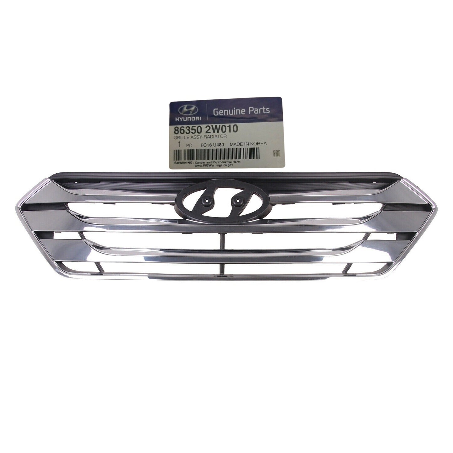 GENUINE New CHROME Grille 2013-2016 for Hyundai Santa Fe Sport 863502W010