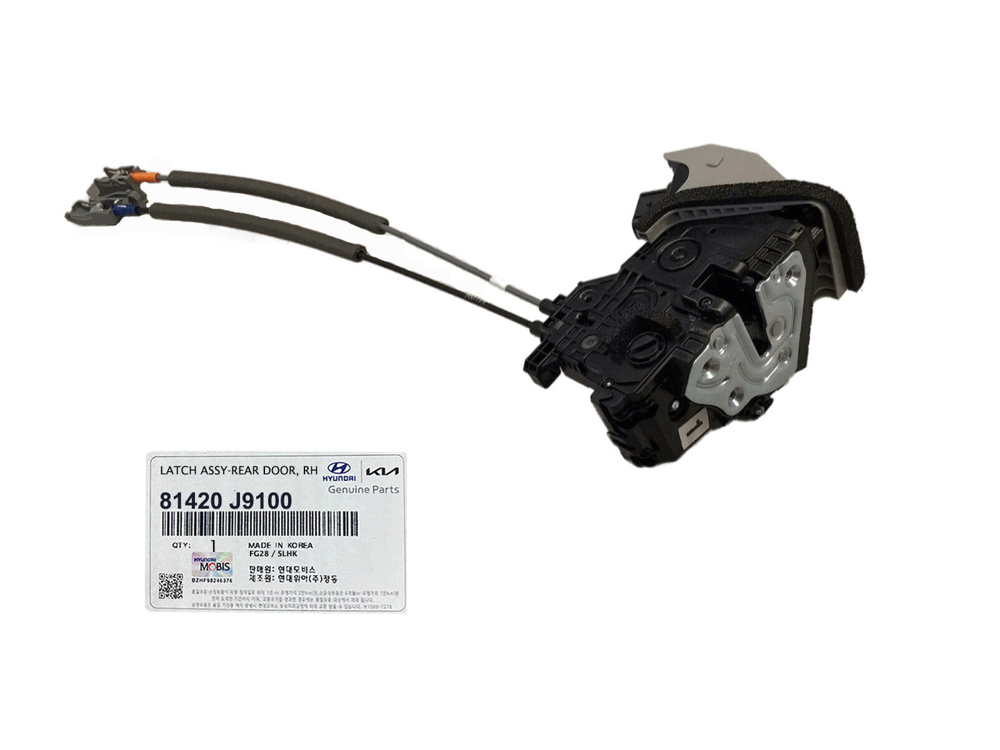 GENUINE 81420J9100 Latch Assy Rear Right Door for Hyundai Kona 2018-2021