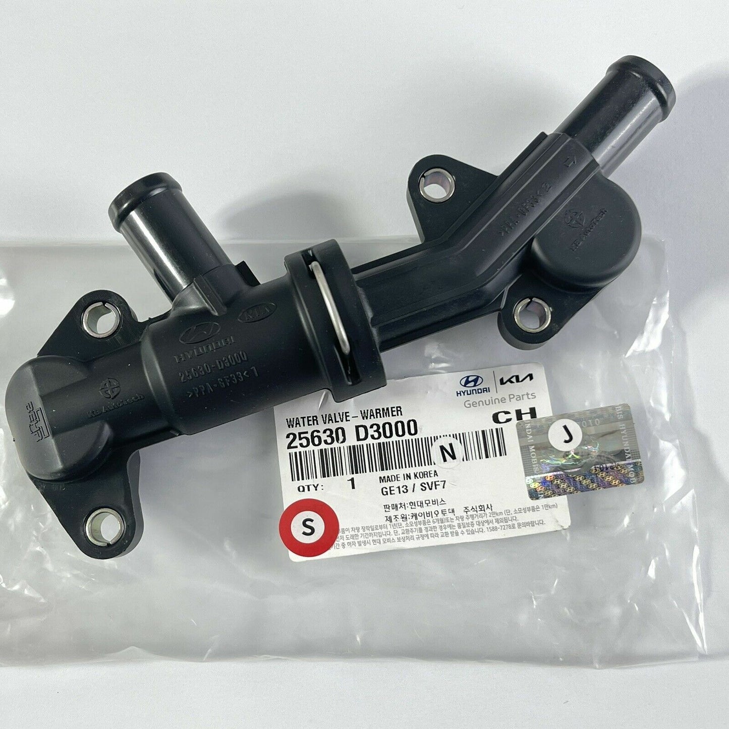 GENUINE Transmission Oil Cooler Valve for Hyundai Tucson KIA 16-20 25630D3000