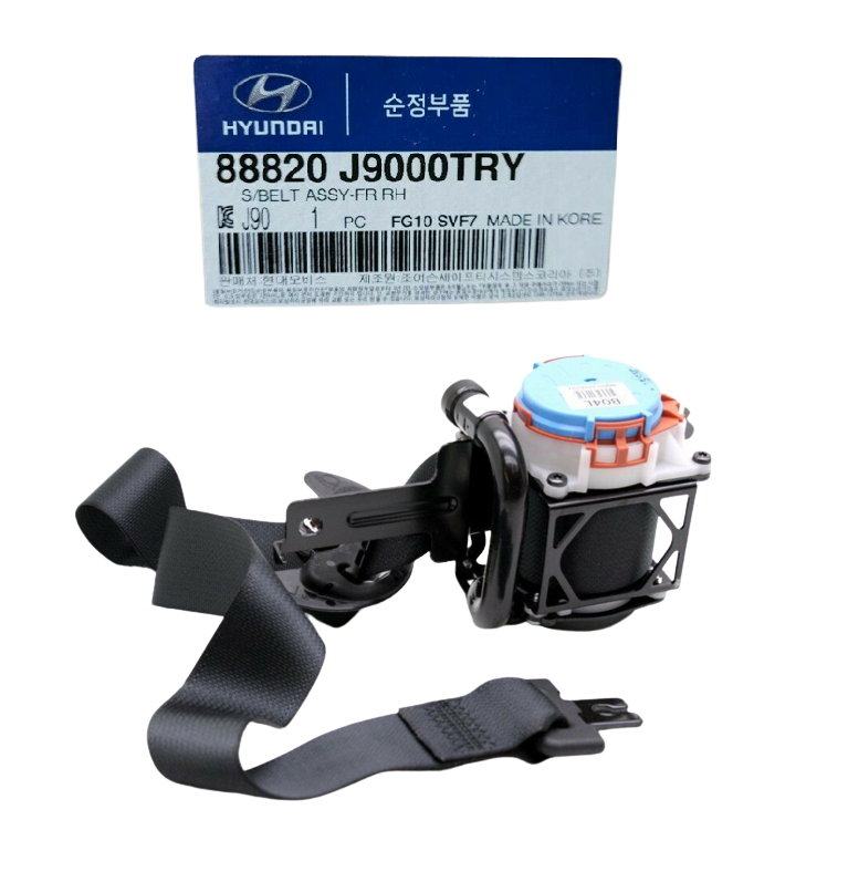 GENUINE 88820J9000TRY FR Right SEAT BELT Retractor Black for HYUNDAI Kona 18~22