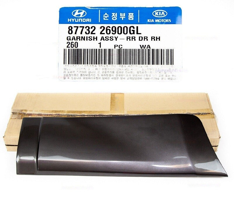 GENUINE 8773226900 Rear Right Door Garnish for Hyundai Santa Fe 2001-2004