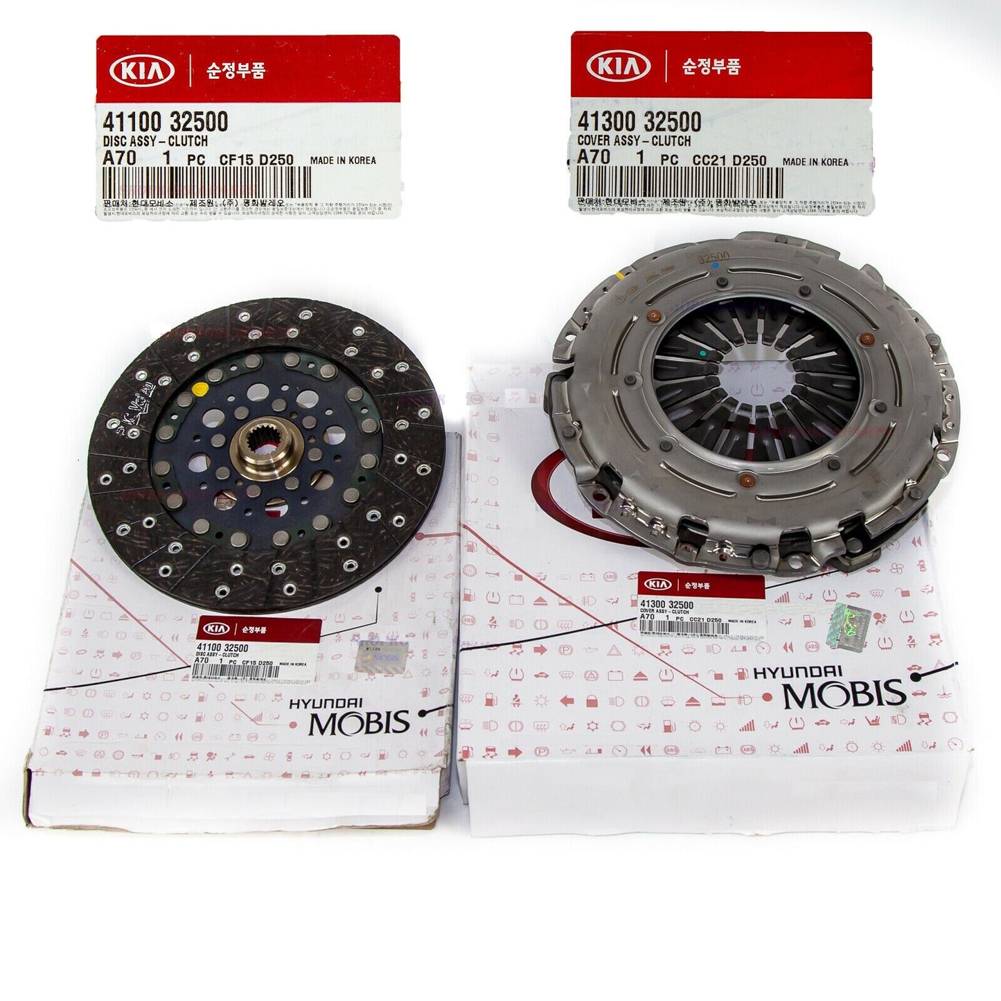 ✅GENUINE✅Clutch & Disc for 13-17 Hyundai Veloster Kia Forte Koup✅4110032505