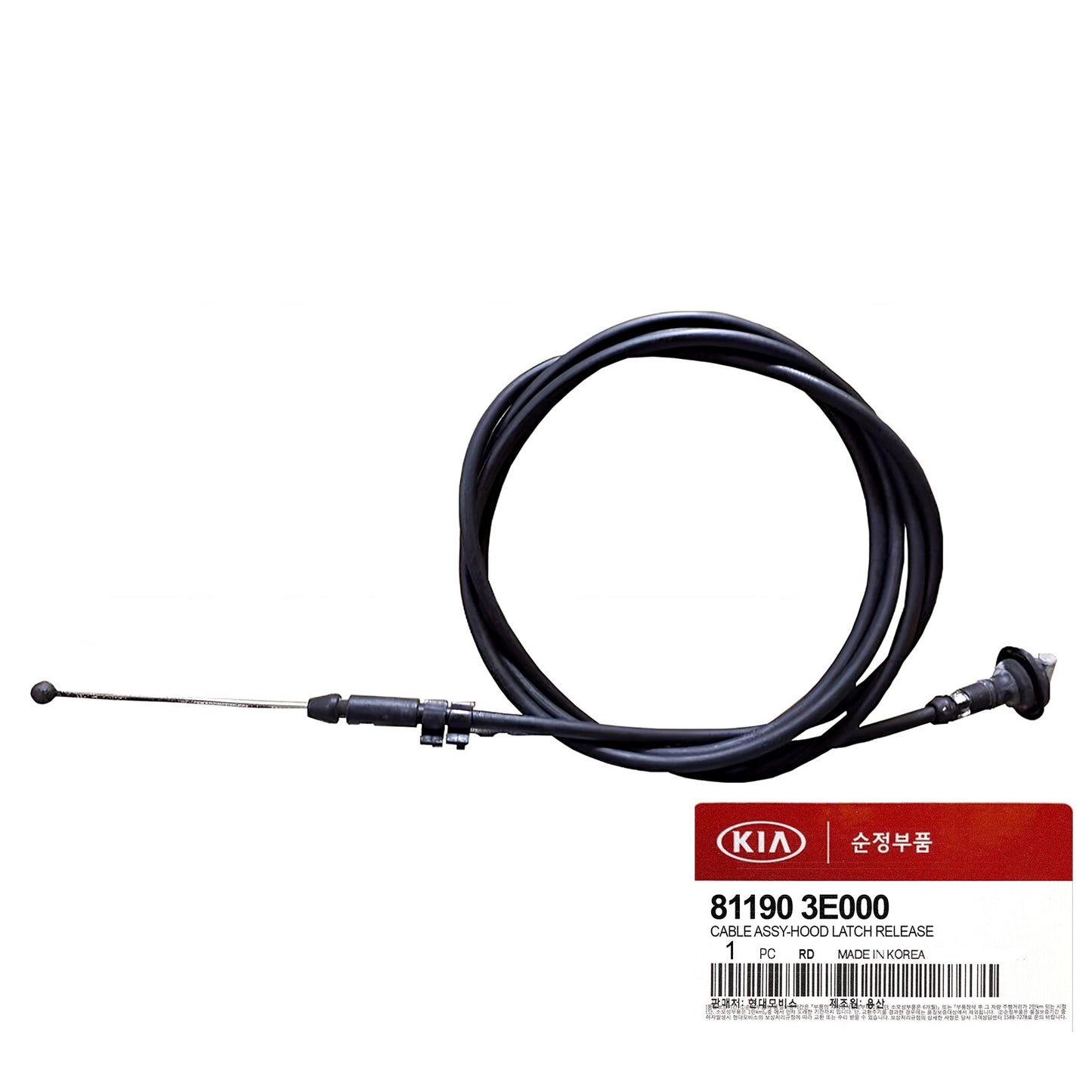 GENUINE 811903E000 Hood Latch Release Cable for 3.5L KIA Sorento 2003-2004