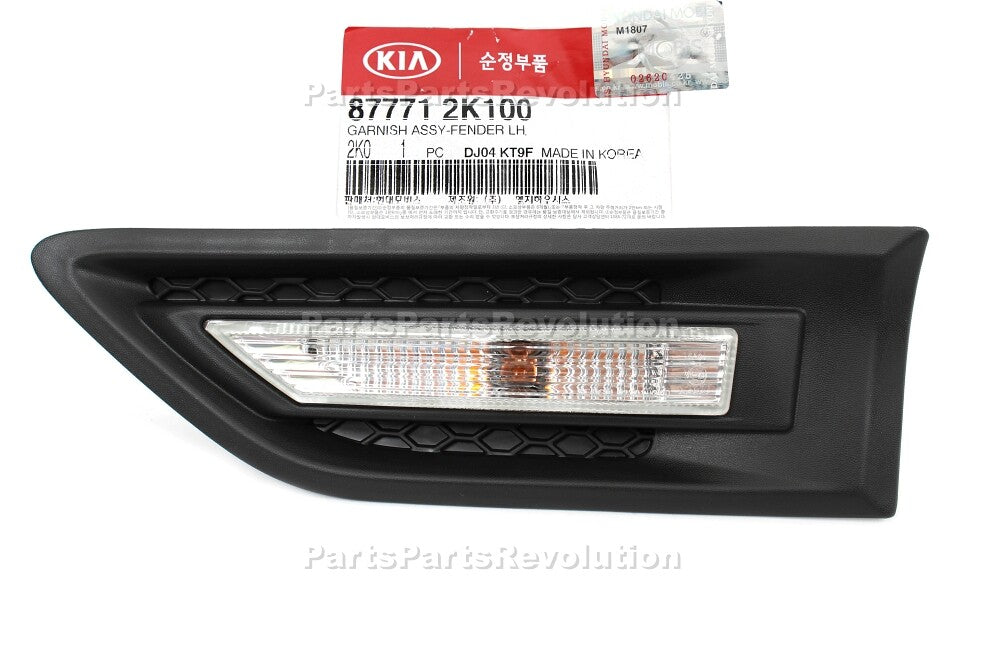 GENUINE FENDER SIDE MARKER LAMP Left for 10-13 KIA SOUL 877712K100
