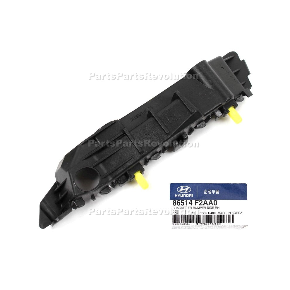 GENUINE Bumper Bracket Front Right 86514F2AA0 for Hyundai Elantra 19-20