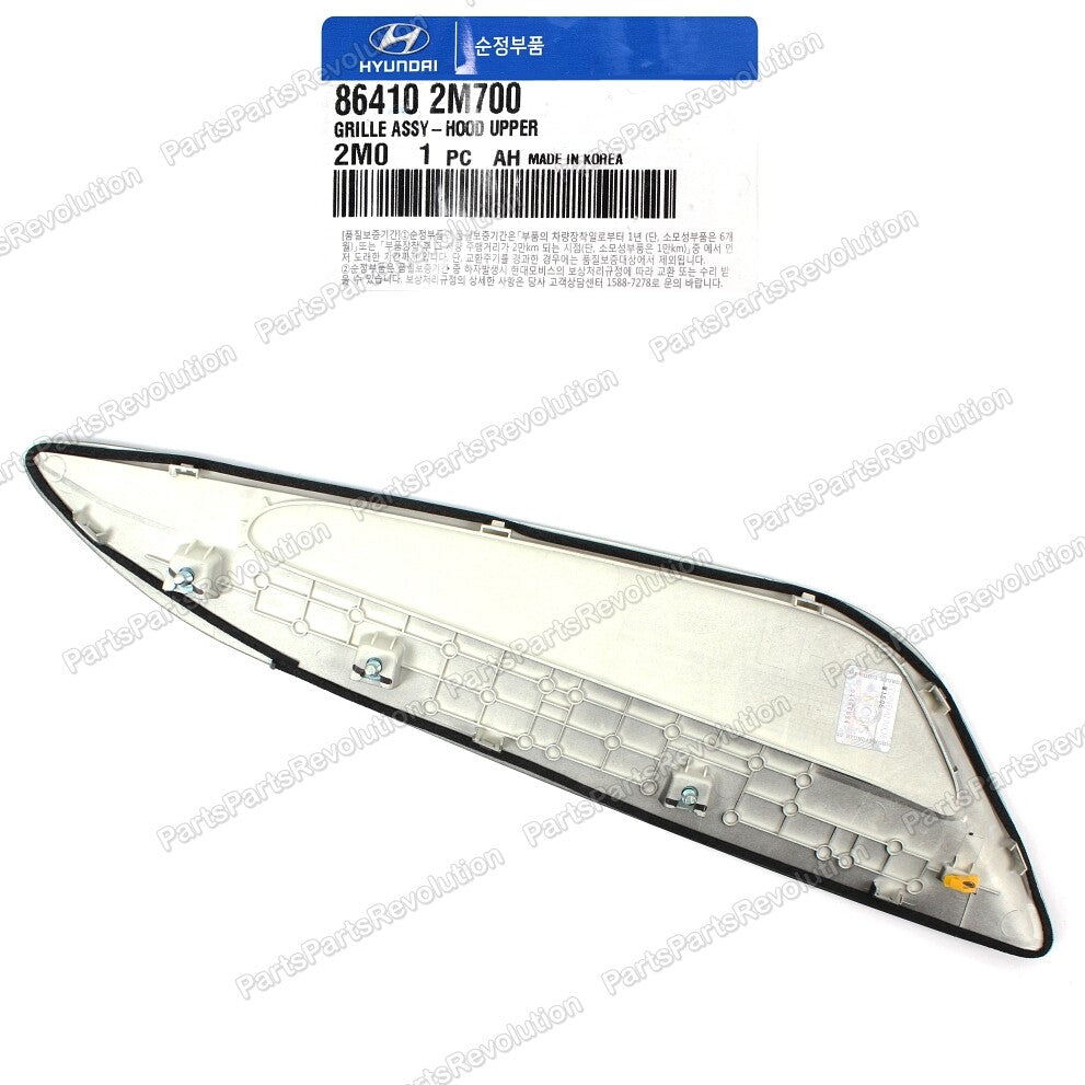 864102M700 Bonnet Hood Garnish Vent Left for Hyundai GENESIS Coupe 2013-2016