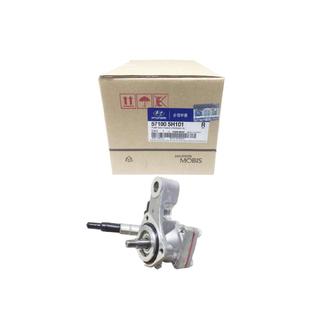 GENUINE PUMP ASSY-POWER STEERING OIL for HYUNDAI KIA 571005H101