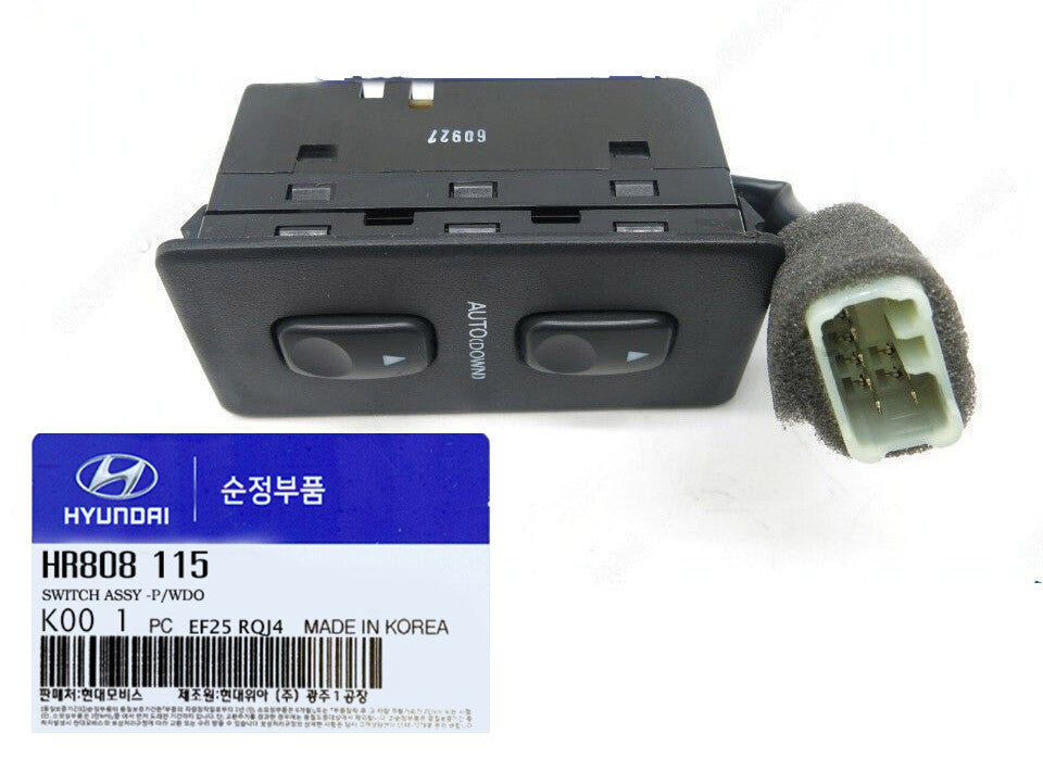 GENUINE HR808115 Power Window Switch Assembly for Hyundai Galloper
