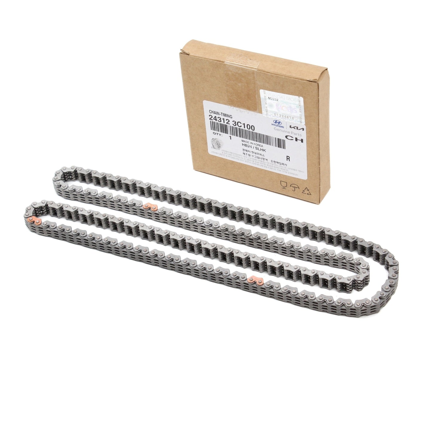 GENUINE 243123C100 Timing Chain for Hyundai & KIA 3.3L 3.5L 3.8L 2006-2015