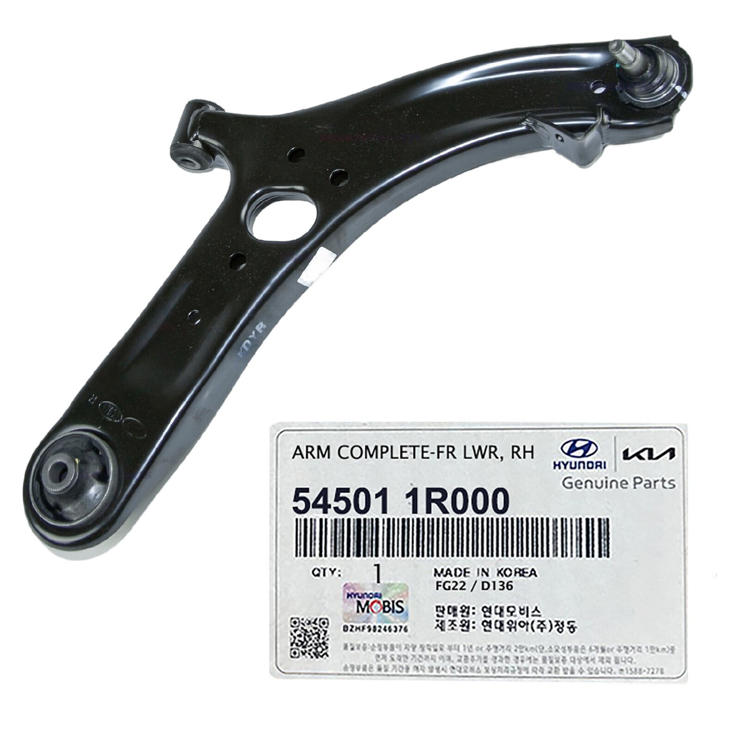 GENUINE 54501R0000 Front Lower Right Control Arm for Kia Carnival 2022-2023