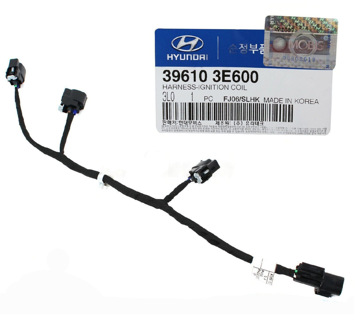 GENUINE 396103E600 Ignition Coil Harness for hyundai Santa Fe Kia Optima 06-10