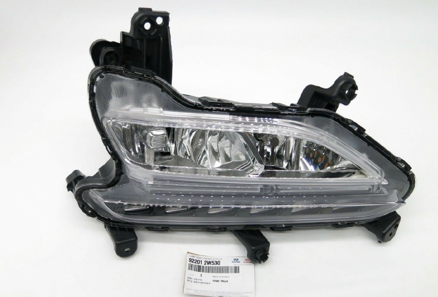 GENUINE 922012W530 Front Left Fog Light for Hyundai Santa Fe 2016-2017
