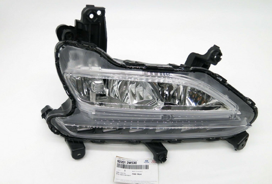 GENUINE 922012W530 Front Left Fog Light for Hyundai Santa Fe 2016-2017