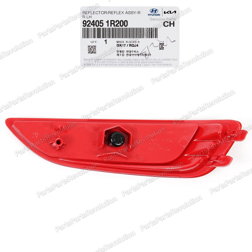Bumper Reflector Rear Left 924051R200 for Hyundai Accent 2012-2017