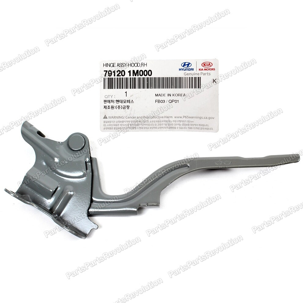 GENUINE Hood Hinge Right 791201M000 for Kia 2010-2013 Forte Forte Koup