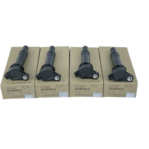 GENUINE Ignition Coil 1SET 4Pcs for Hyundai Accent Kia Rio 1.6L 06-11 2730126640