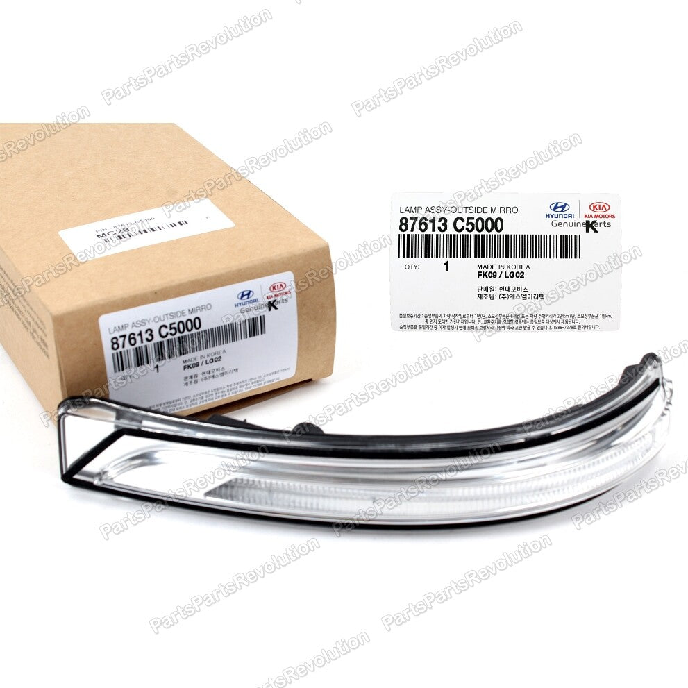 Side Mirror Signal Lamp Left 87613C5000 for Kia Sorento 2016-2020