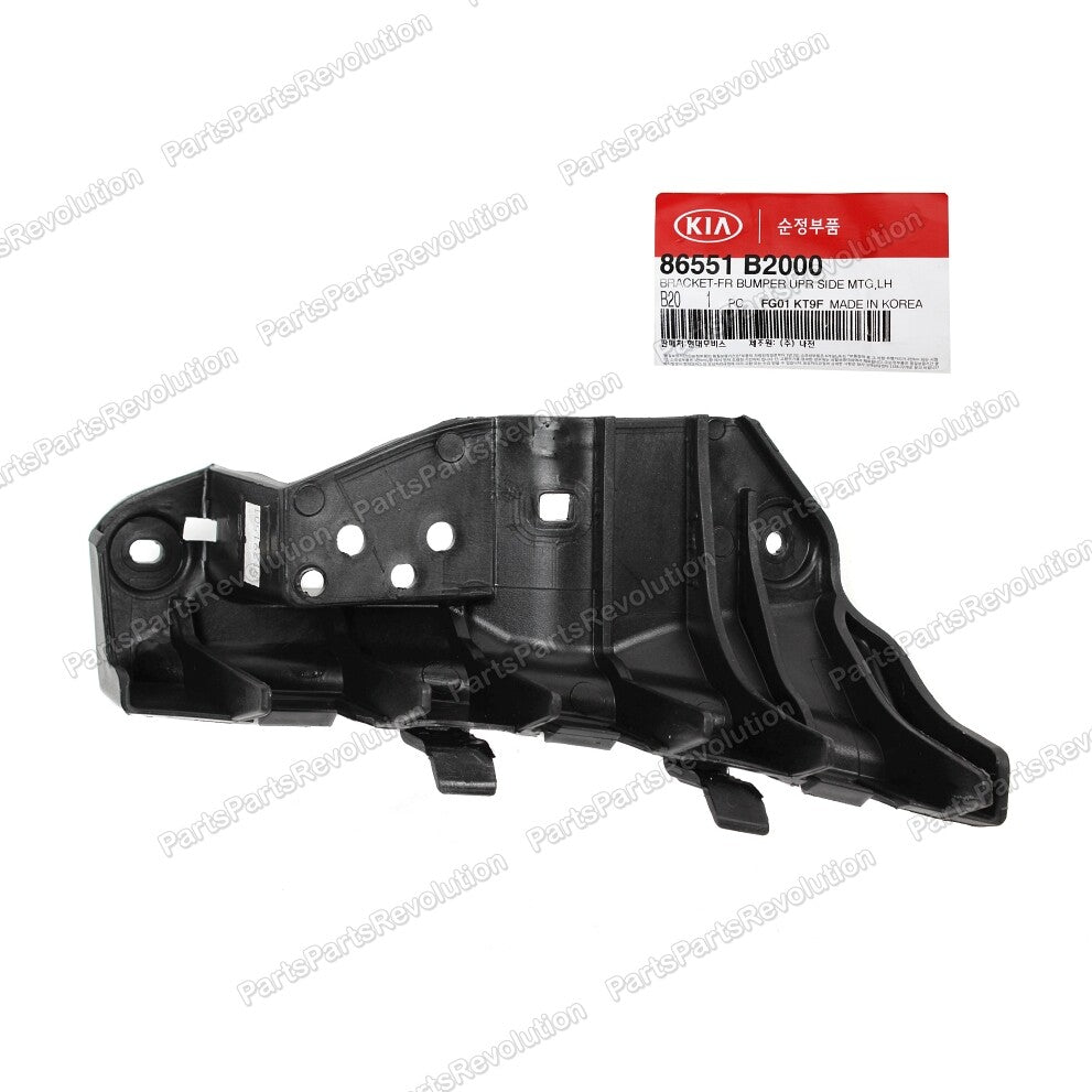GENUINE Front Bumper Bracket Upper Driver Side for 14-19 Kia Soul 86551B2000