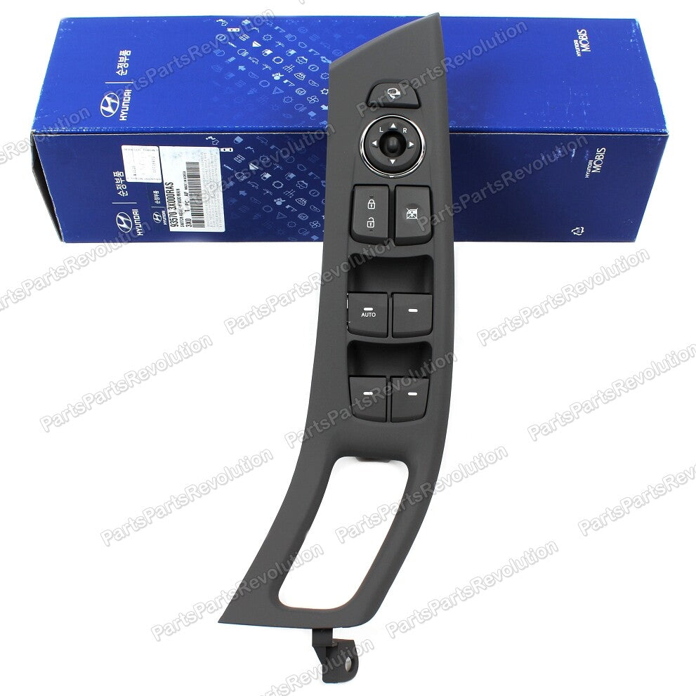 Window Switch Gray Left 935703X000RAS for Hyundai 2011-2013 Elantra