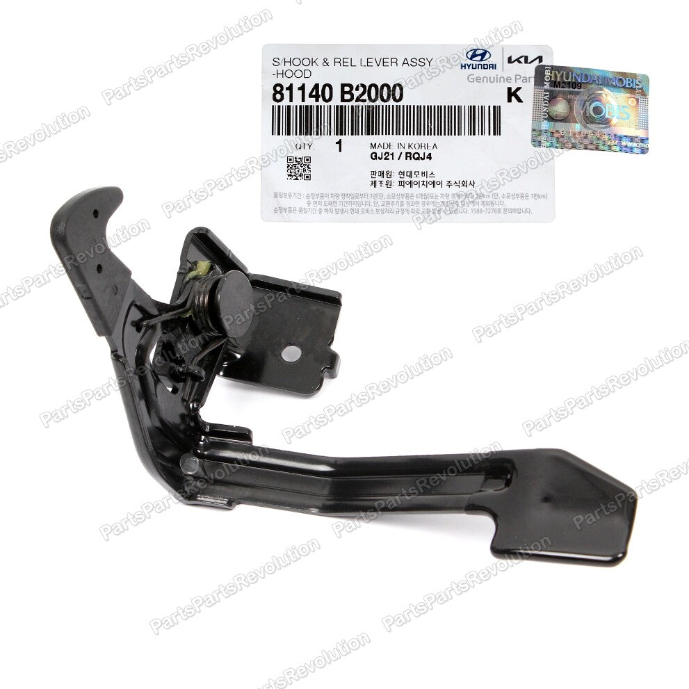 Hood Release Lever Handle Lever 81140B2000 for Kia 2014-2019 Soul