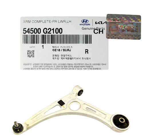 GENUINE 54500G2100 Lower Control Arm Front Left for Ioniq Kona Niro 17-21