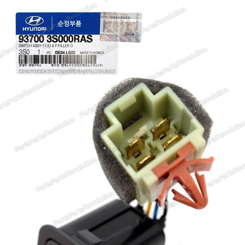 Trunk Lid Fuel Door Opener Release Button for 11-15 Sonata 937003S000RAS