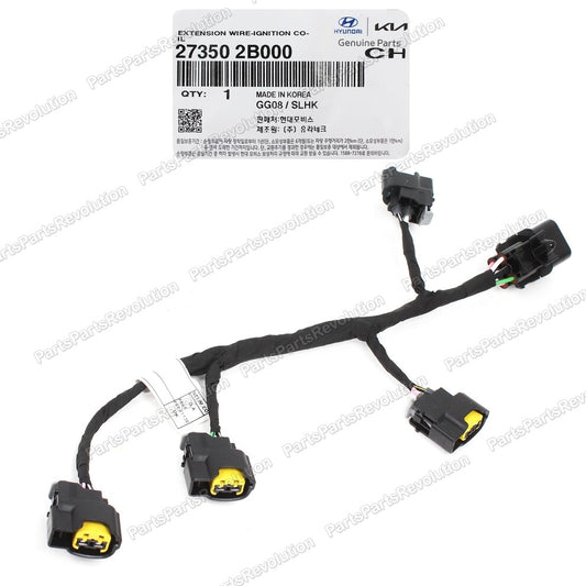 Ignition Coil Wire Harness 273502B000 for Hyundai 10-14 Kia Veloster Rio Soul