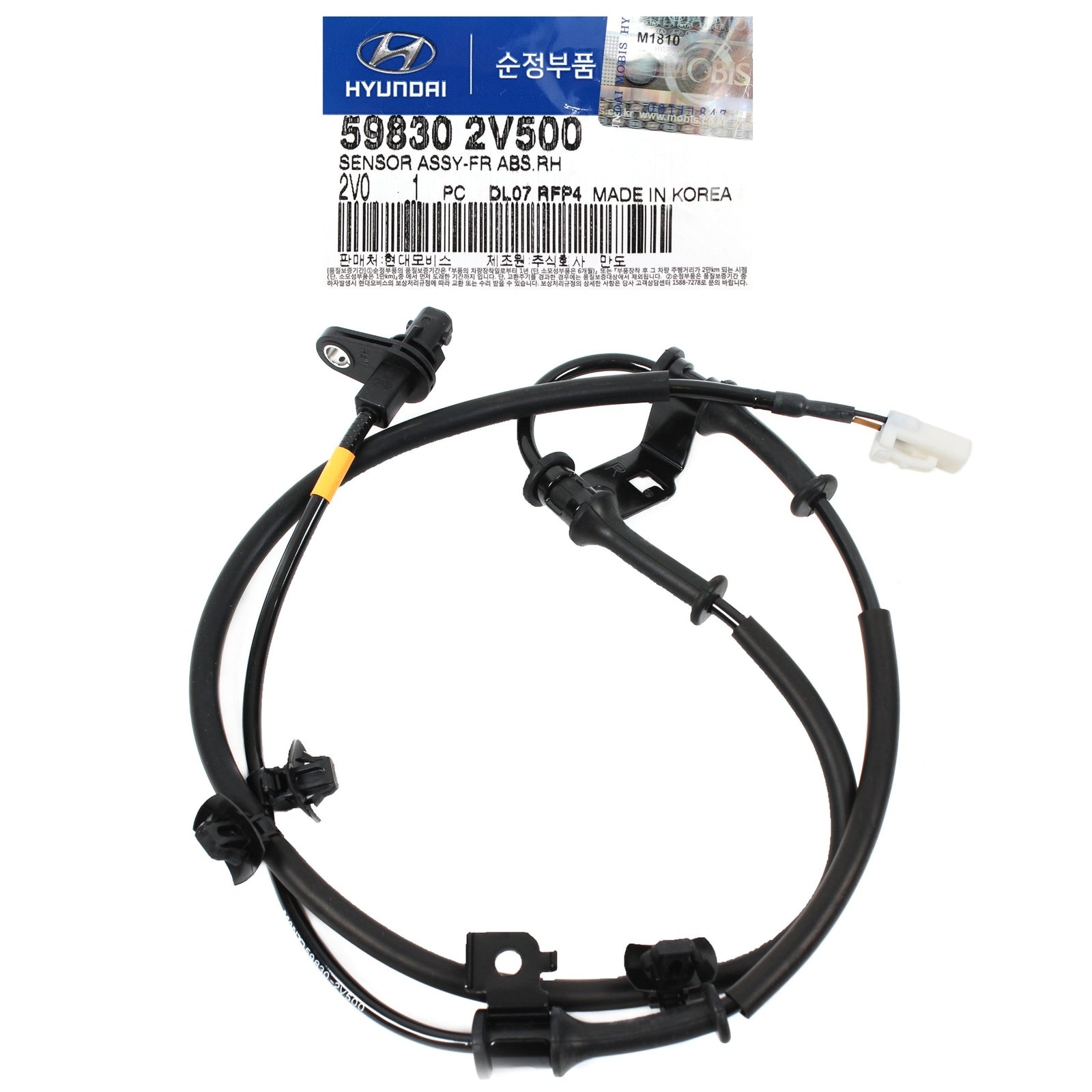 GENUINE 598302V500 Front Right ABS Speed Sensor for Hyundai Veloster 2011-2017