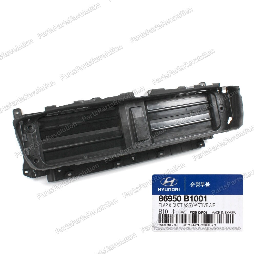 GENUINE 86950B1001 AIR SHUTTER FLAP DUCT GRILLE for 3.8L G80 GENESIS 15-17
