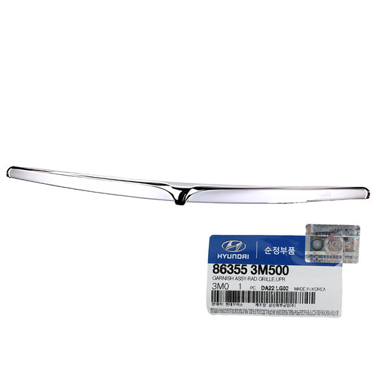 GENUINE 863553M500 Front Upper Grille Molding Hood for Hyundai Genesis 09-11