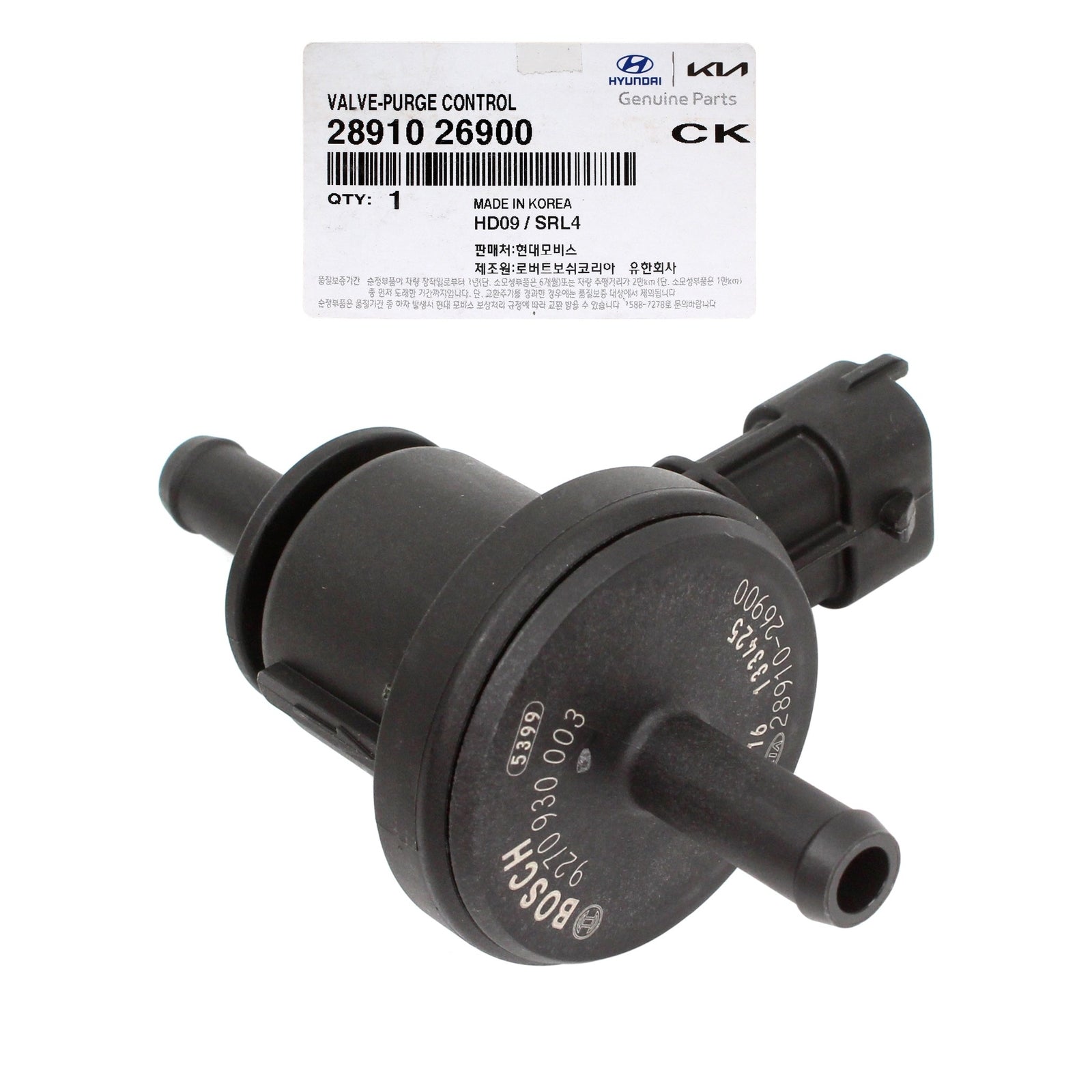 GENUINE 2891026900 Purge Control Valve for Hyundai Accent 2006-2011