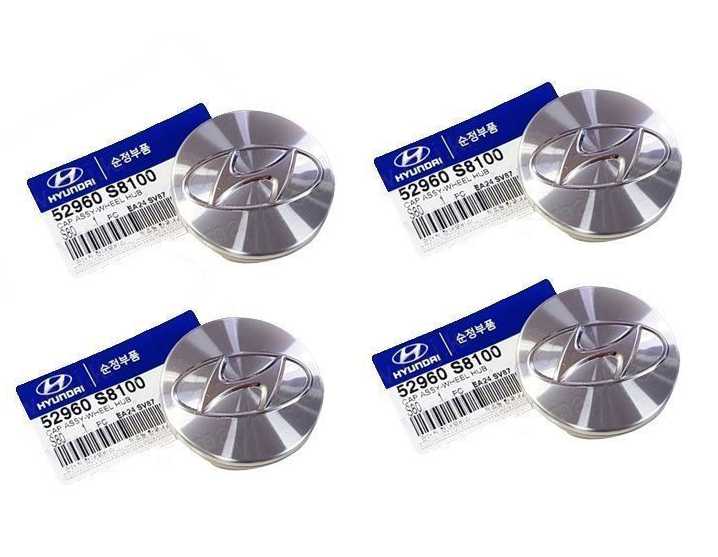 GENUINE 52960S8100 Wheel Center Cap 4Pcs for Hyundai Palisade 2020-2022
