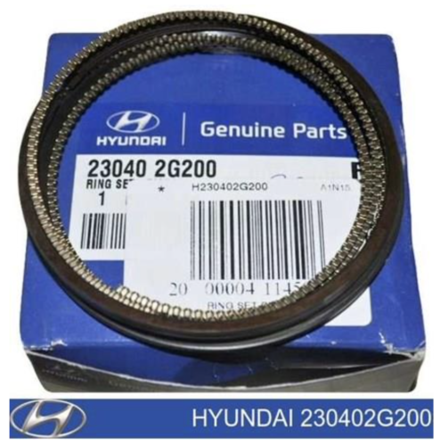 GENUINE 230402G200 Engine Piston Ring Set for Hyundai Tucson & Santa Fe 2009-21