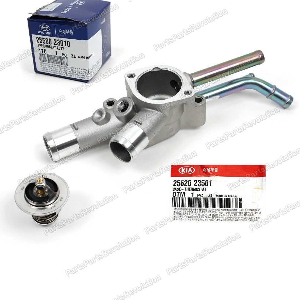 GENUINE Thermostat Housing 2562023501 Lower for Hyundai Elantra Tiburon 01-06