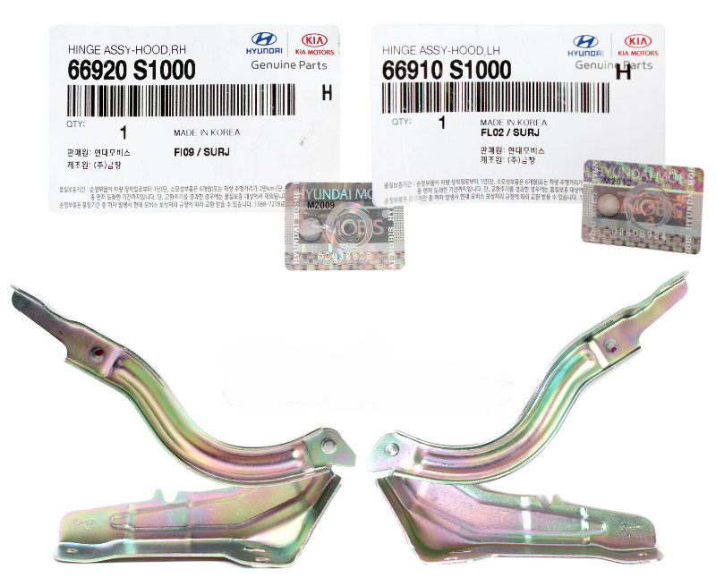 GENUINE 66920S1000 66910S1000 Hood Hinge Left & Right for Hyundai Santa Fe 19-21