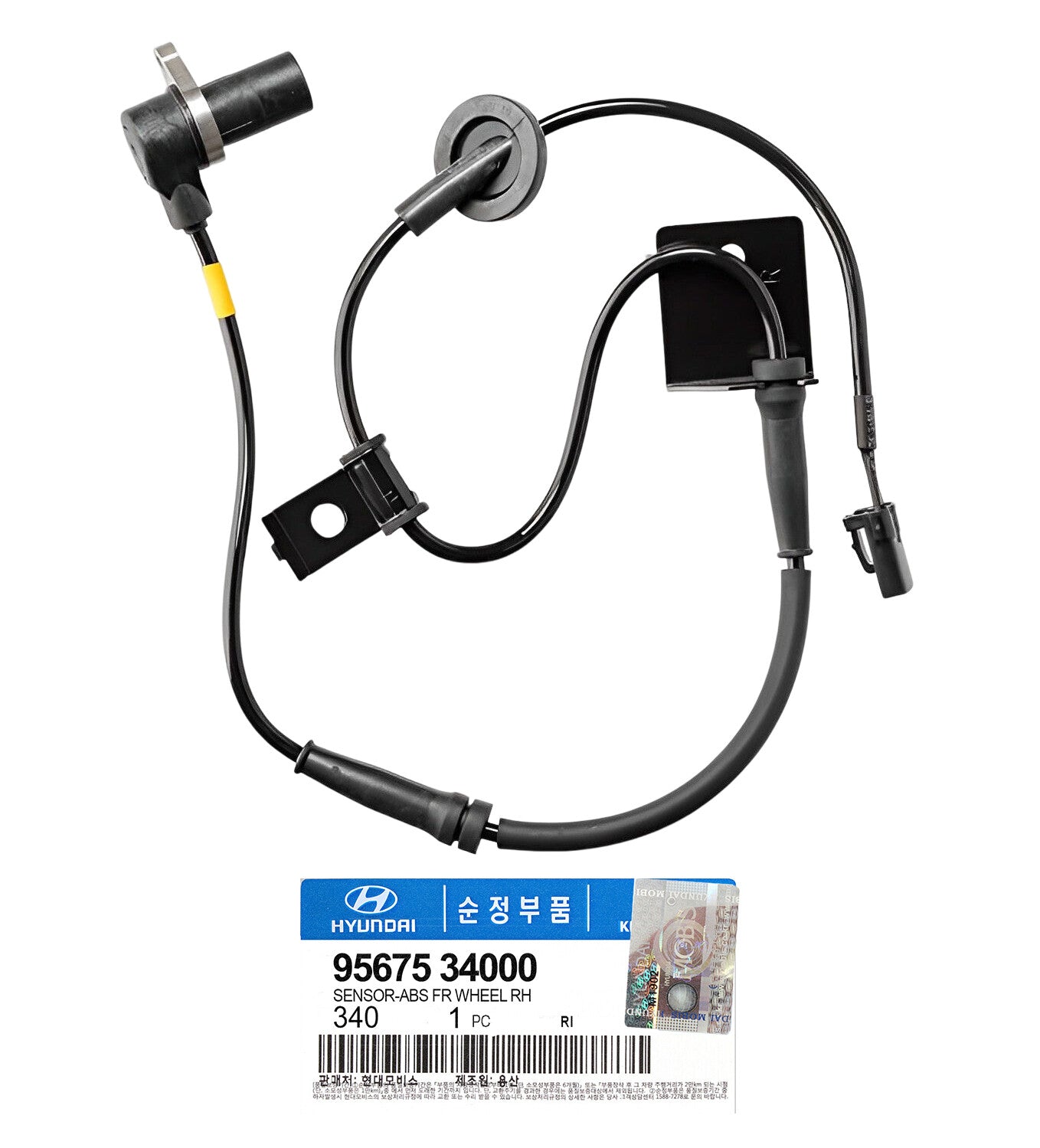 GENUINE 9567534000 Front Right Wheel ABS Speed Sensor for Hyundai Sonata 94-96