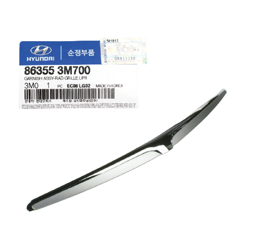 GENUINE HOOD MOLDING CHROME GARNISH for Hyundai Genesis Sedan 12-14 863553M700