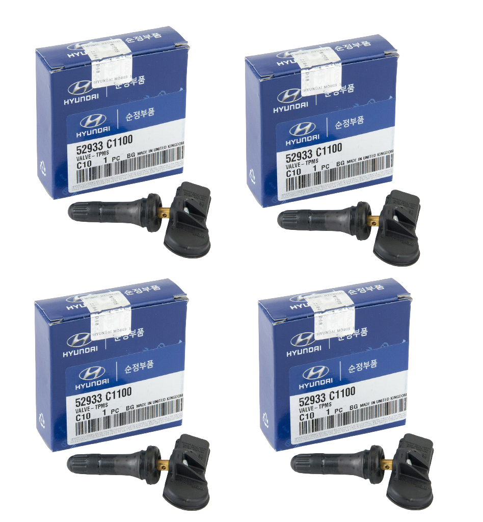 GENUINE Tire Pressure Sensor TPMS 4pcs for 2015-2021 HYUNDAI KIA 52933C1100