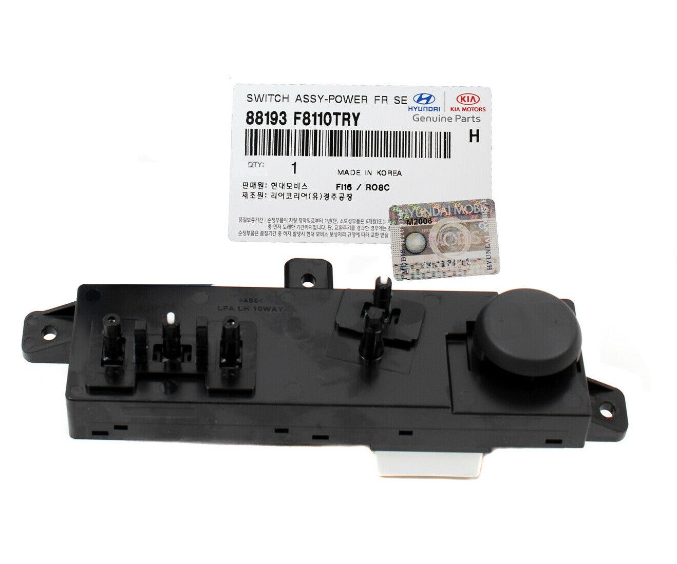 GENUINE Power Window Switch LEFT DRIVER for HYUNDAI TUCSON SONATA 88193F8110TRY