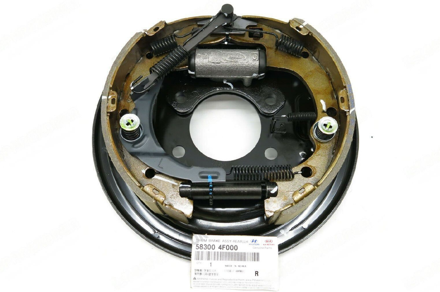 GENUINE 583004F000 Drum Brake Rear Left Side for Hyundai Porter II 2006-2019