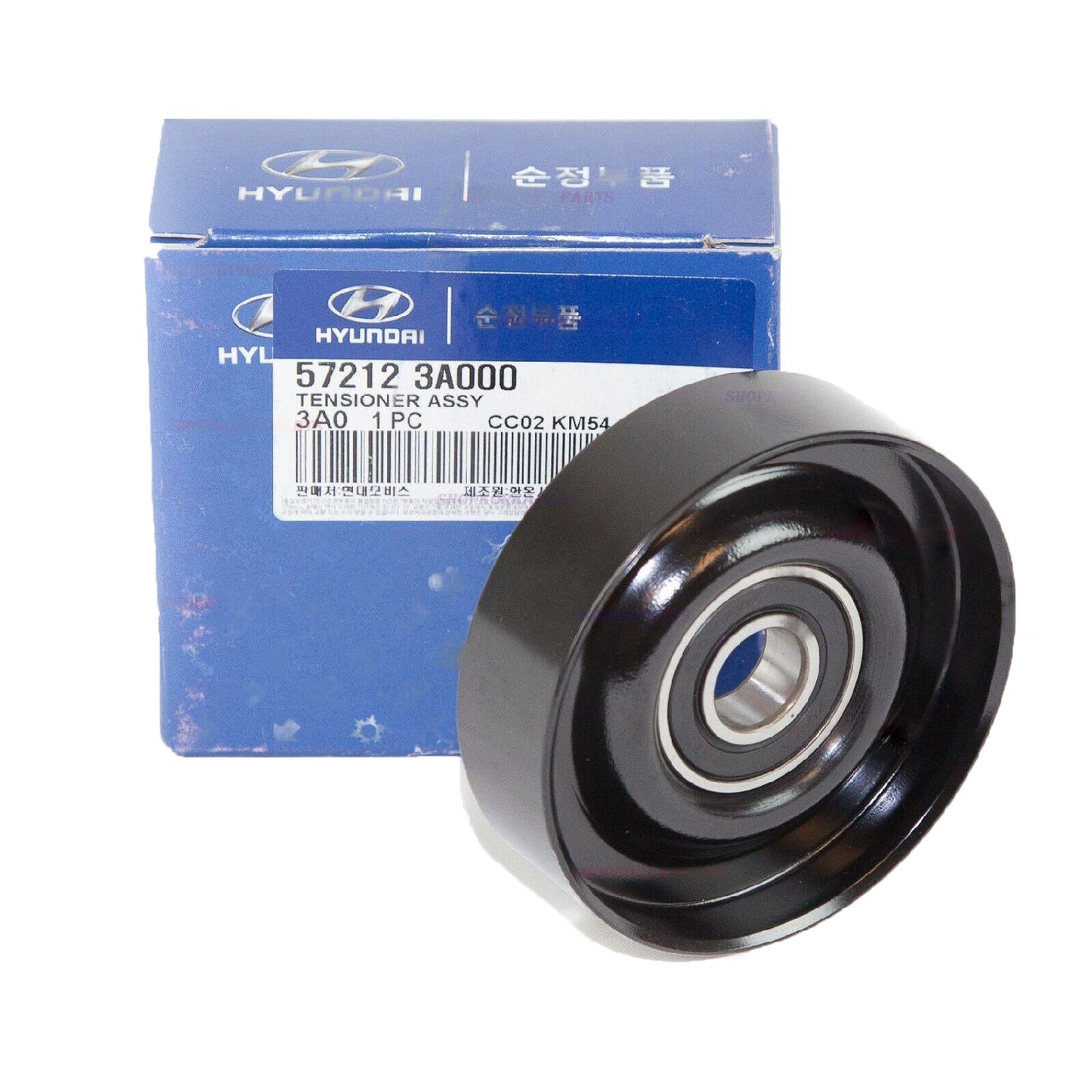 GENUINE 572123A000 Tensioner Assembly Idler Pulley for HYUNDAI SANTA FE 2001-200