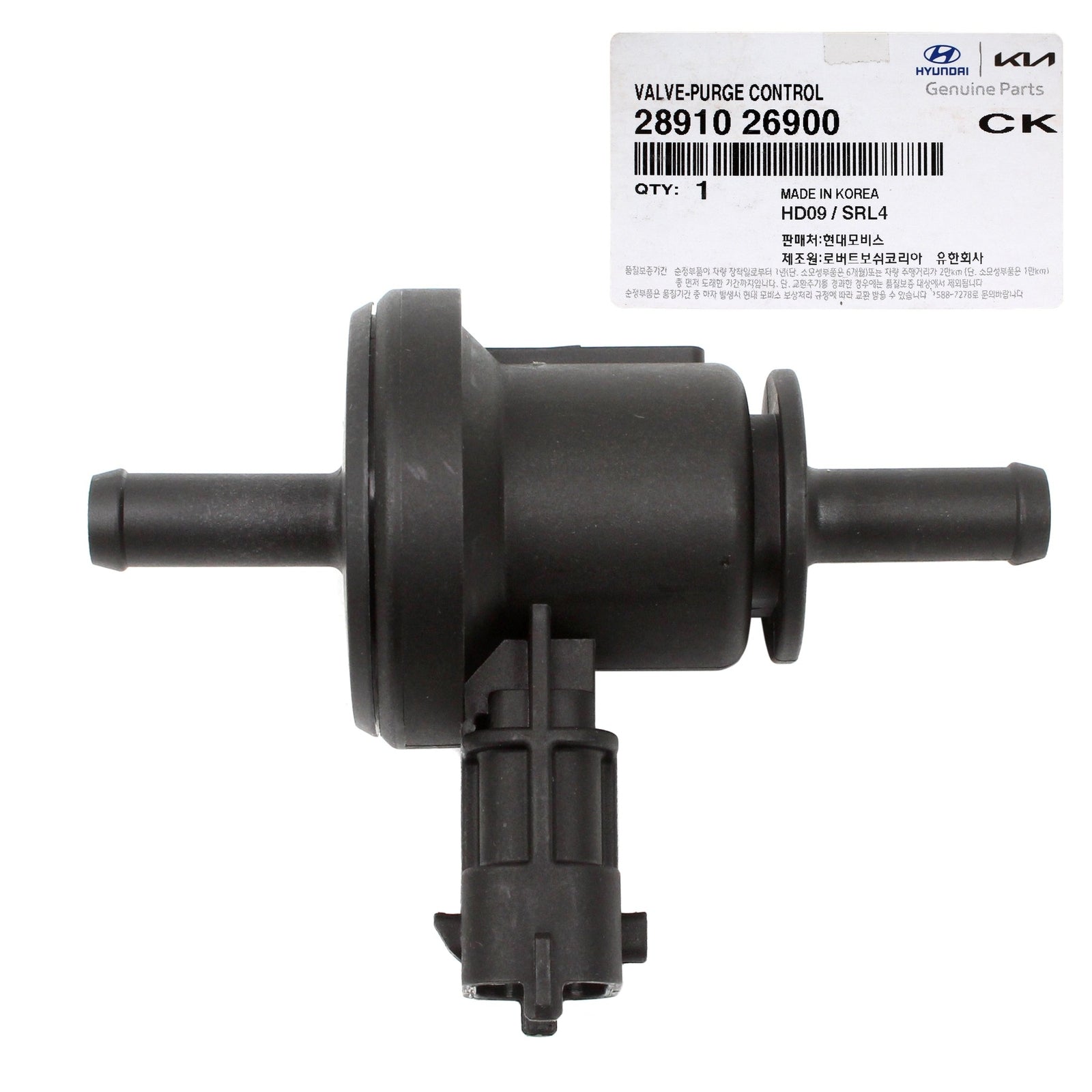 GENUINE 2891026900 Purge Control Valve for Hyundai Accent 2006-2011