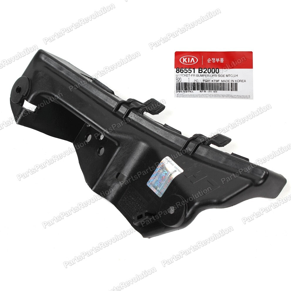 GENUINE Front Bumper Bracket Upper Driver Side for 14-19 Kia Soul 86551B2000